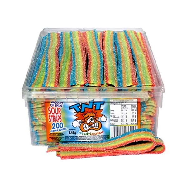 200pk TNT Multicolour Sour Straps
