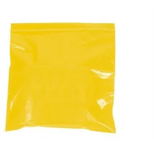 5" x 8" - 2 mil Yellow Reclosable Poly Bags