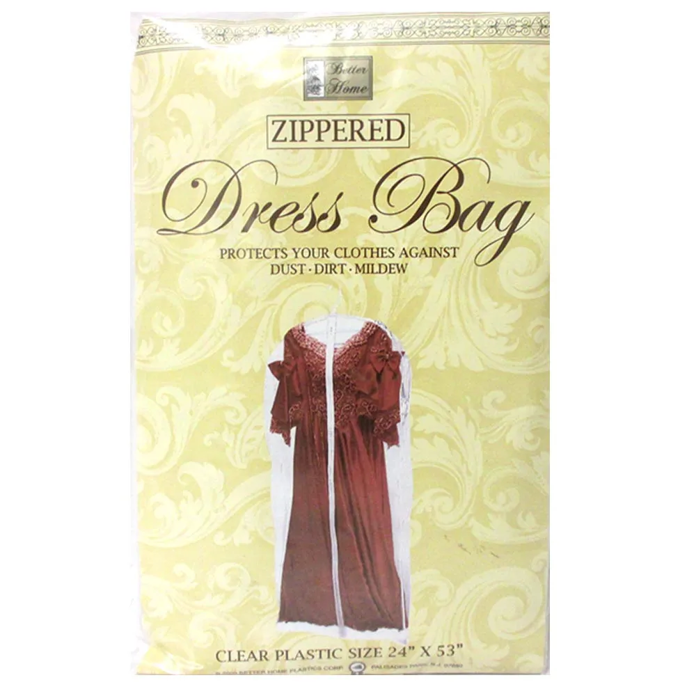 6 x Dress Garment Storage Bags 53" Protector Suit Cover Gown Storage Dust Travel