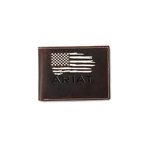 Ariat M&F Men's Bifold American Flag Wallet
