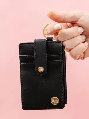 Black Keychain Wallet
