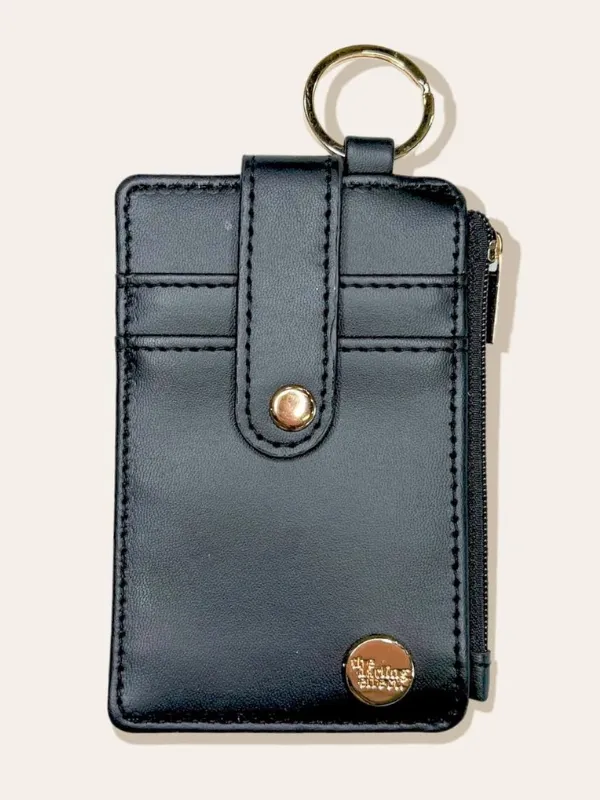 Black Keychain Wallet