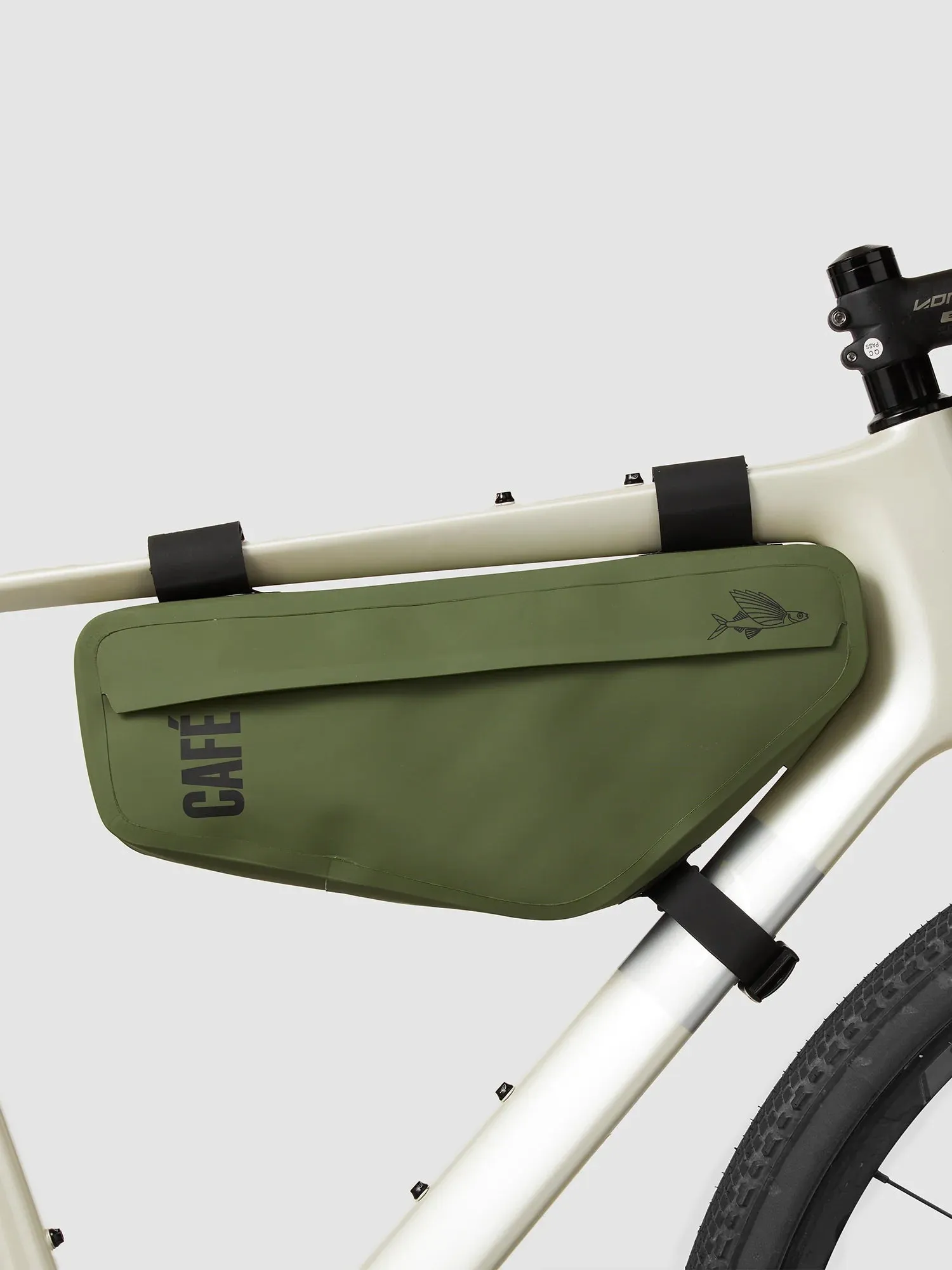 Caf du Cycliste Frame Bag Khaki