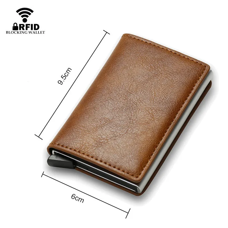 Card Smart Pocket Wallet for Unisex