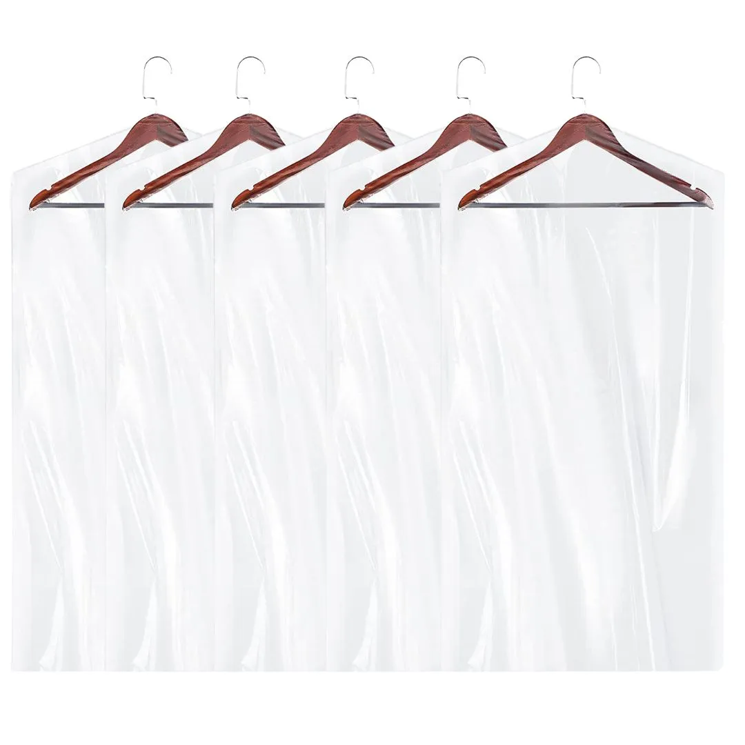 Clear Garment Bags 21" X 4" X 72"