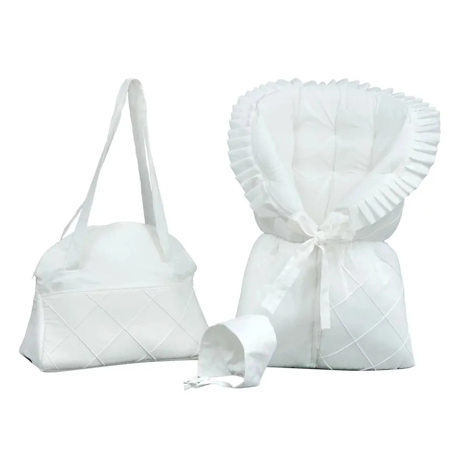 Elmalella Elegance Newborn Cocoon Full Set (Cream)