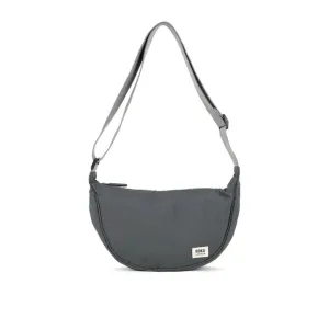 FARRINGDON TASLON CHARCOAL RECYCLED NYLON CROSSBODY BAG