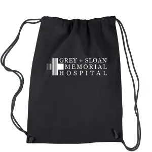 Grey Sloan Memorial Hospital Drawstring Backpack