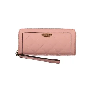 Guess Jeans Pink Frame Wallet M