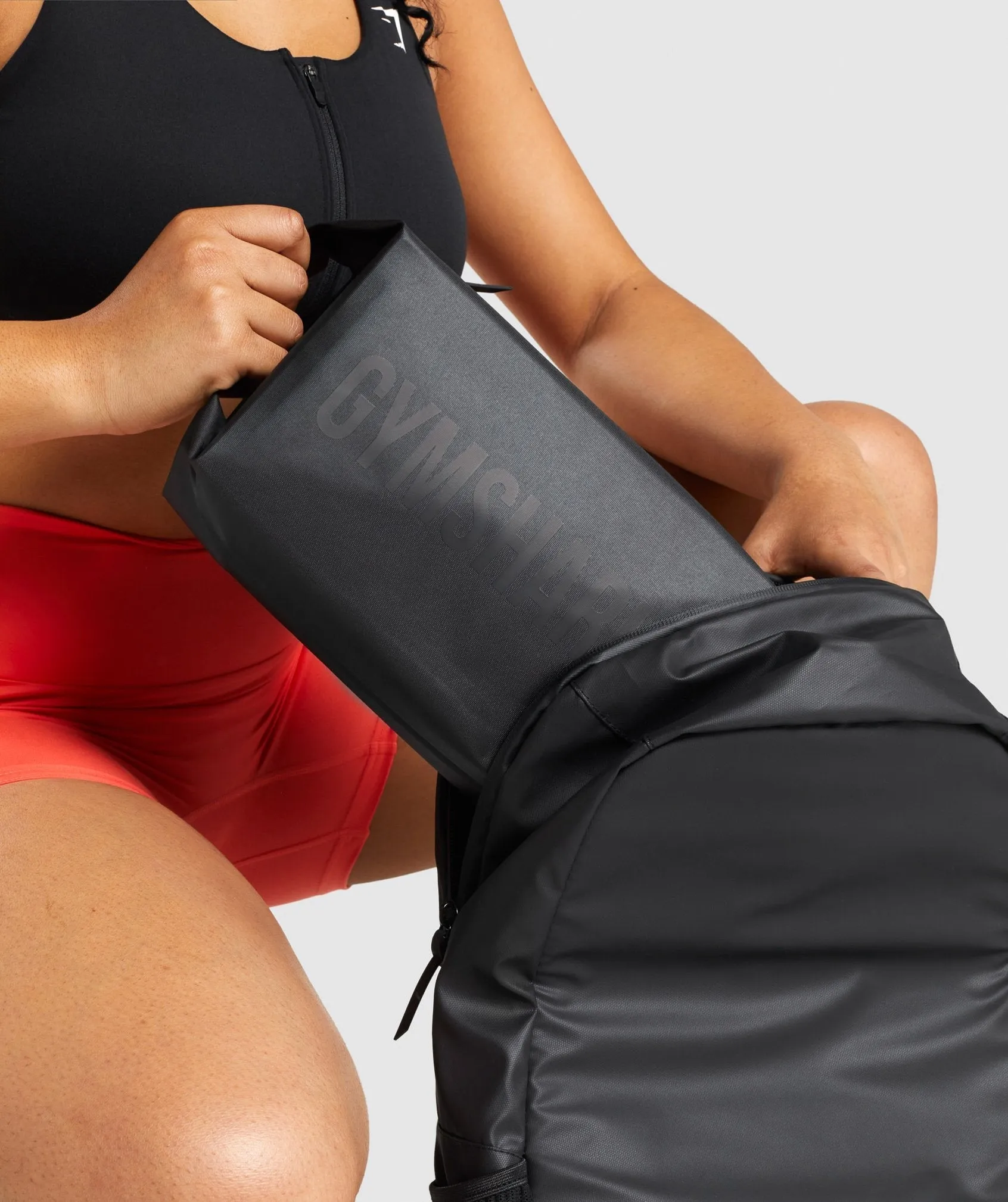 Gymshark X-Series Toiletry Bag - Black