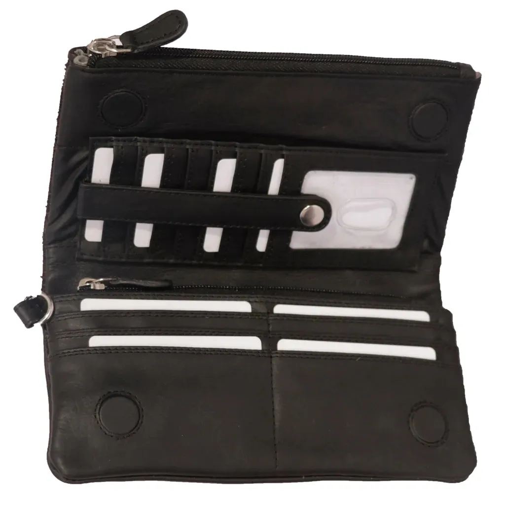 Hairon Flap Wallet