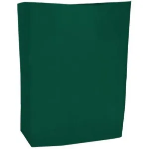 HDPE Blend Colored Merchandise Shopping Bags - 12" x 15" - (Dark Green)