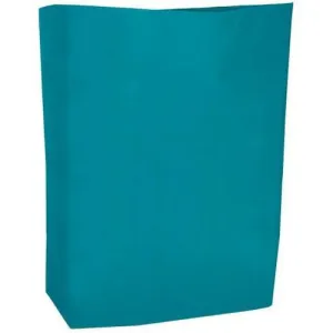 HDPE Blend Colored Merchandise Shopping Bags - 6.5" x 9.5" - (Teal)