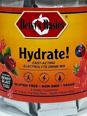 Hydrate!, 20 stick packs