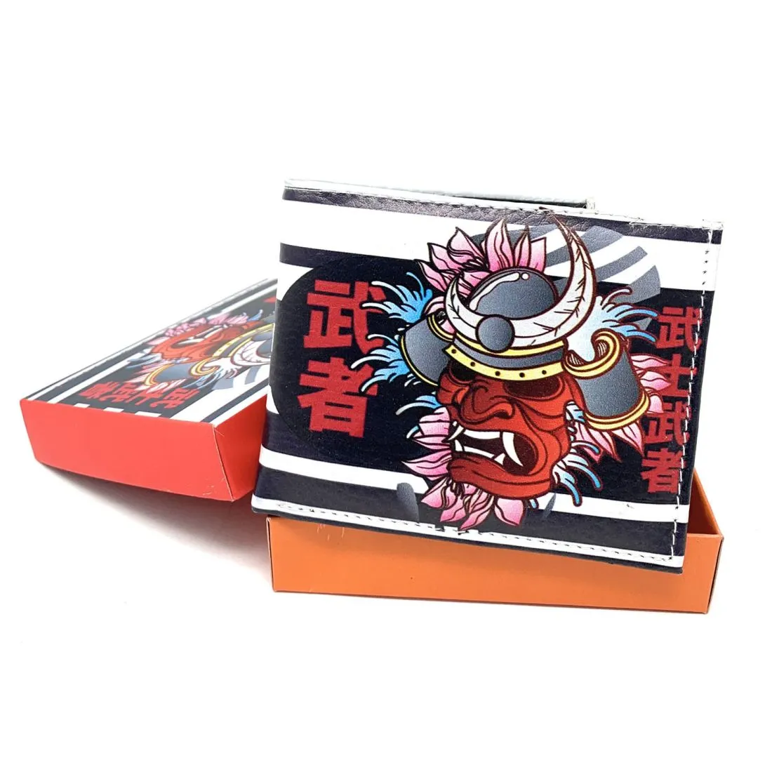 Japanese Anime Manga Fashion Bifold Wallets In Gift Box Mens Womens Kids
