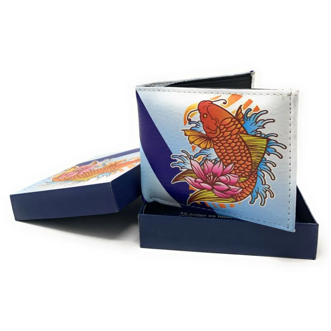 Japanese Anime Manga Fashion Bifold Wallets In Gift Box Mens Womens Kids