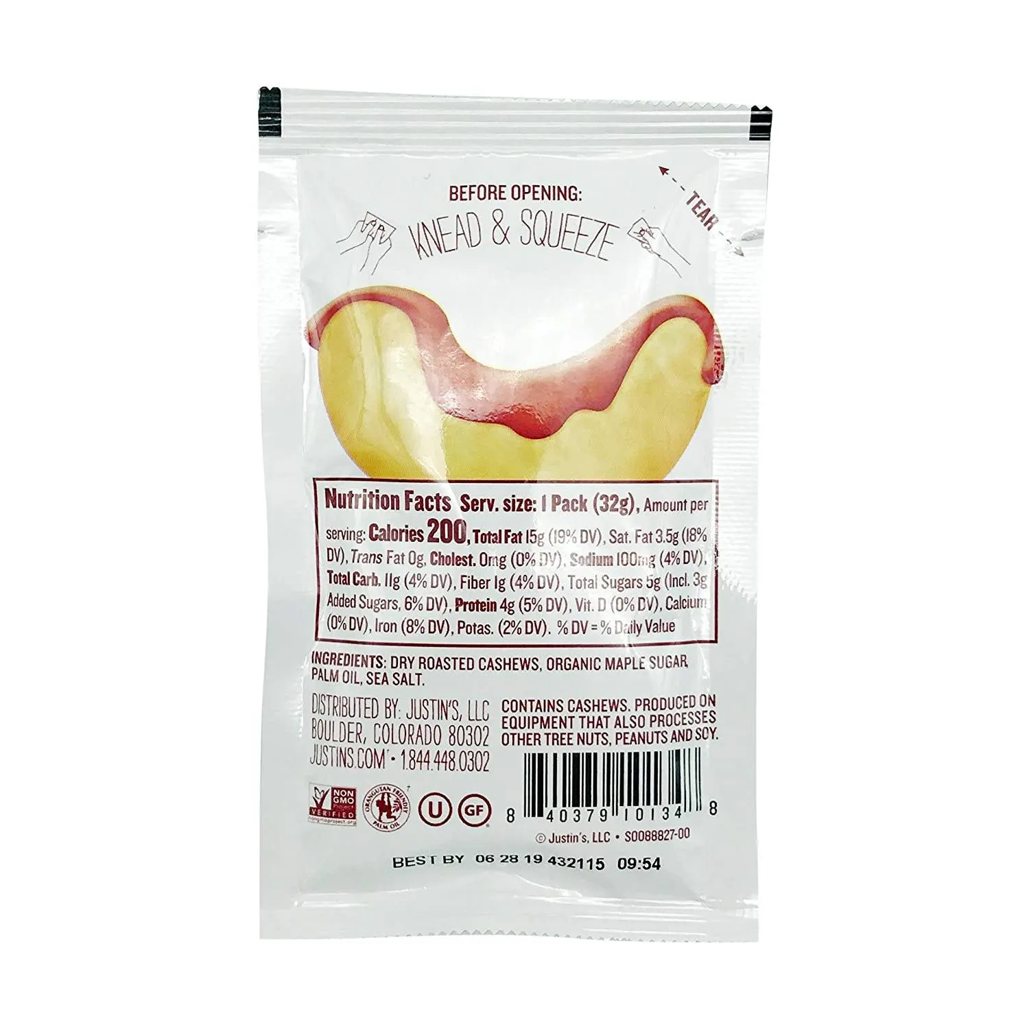 Justin's Nut Butter Squeeze Packs