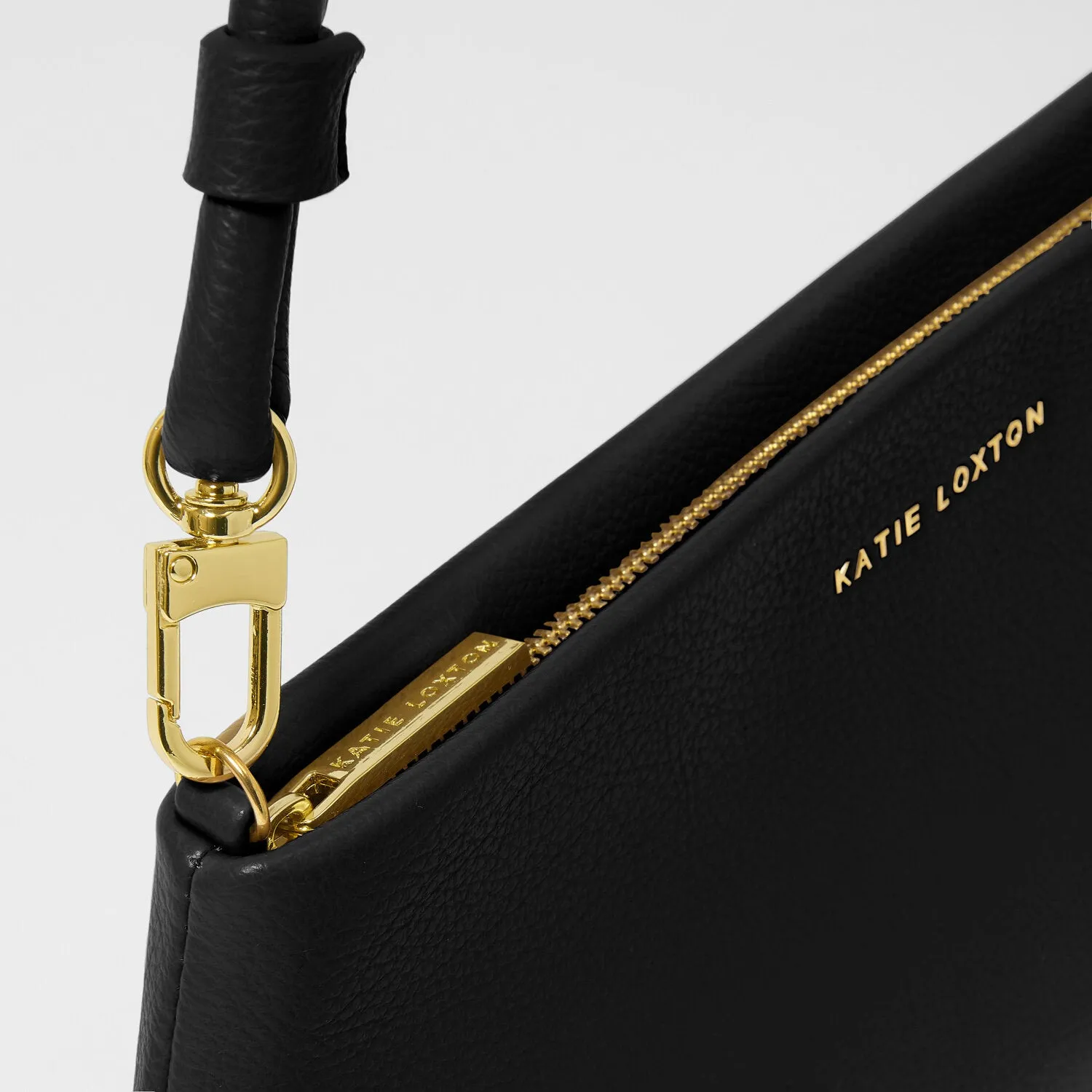 Katie Loxton 29cm Black Asha Wristlet