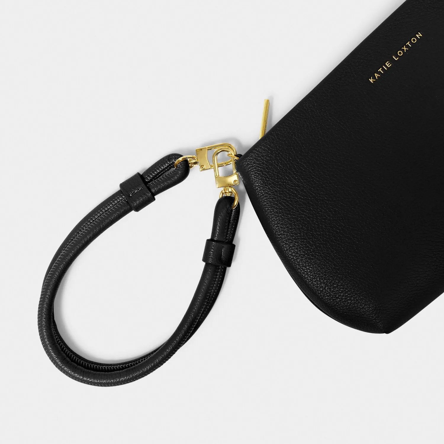 Katie Loxton 29cm Black Asha Wristlet