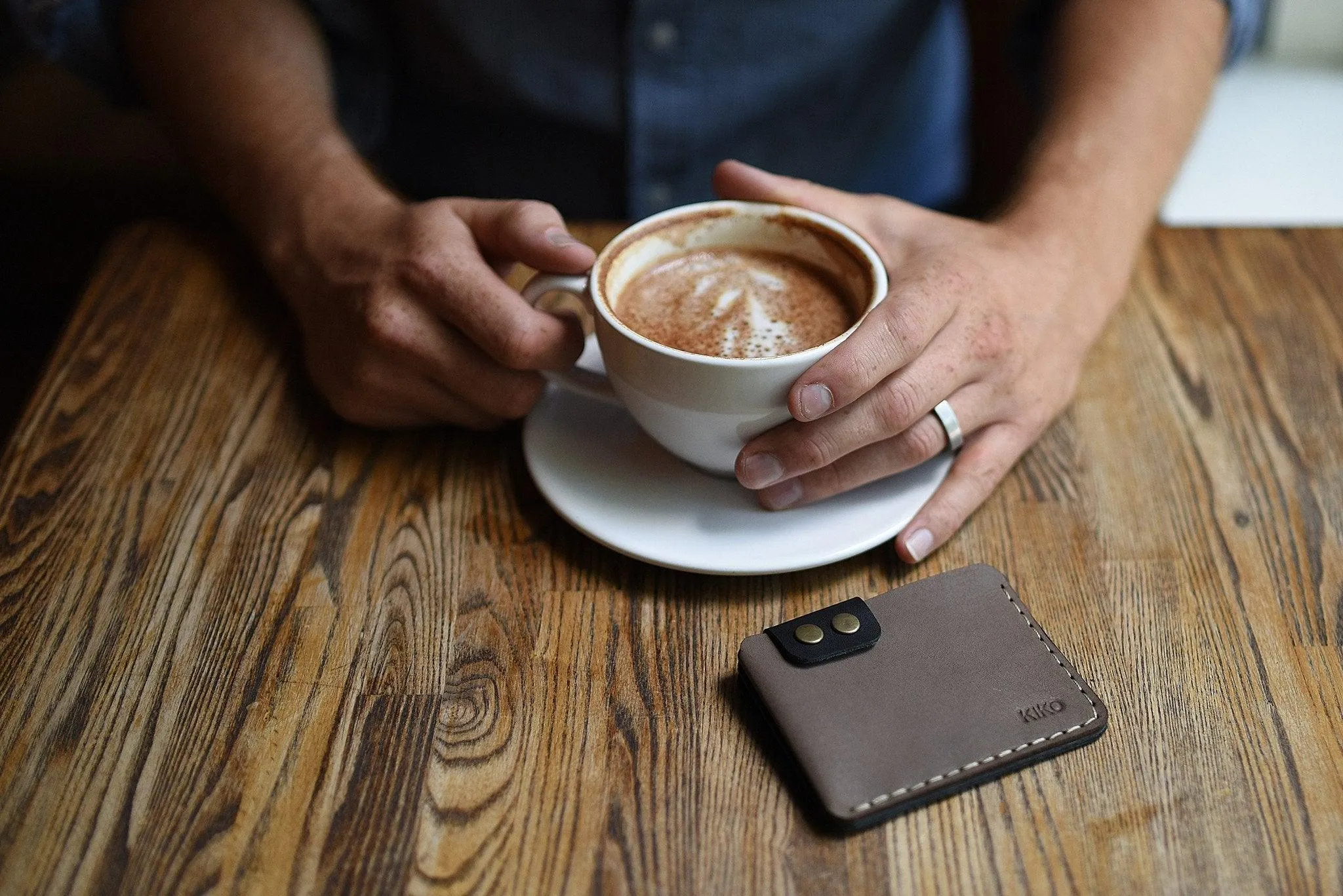 Kiko Leather Card Wallet
