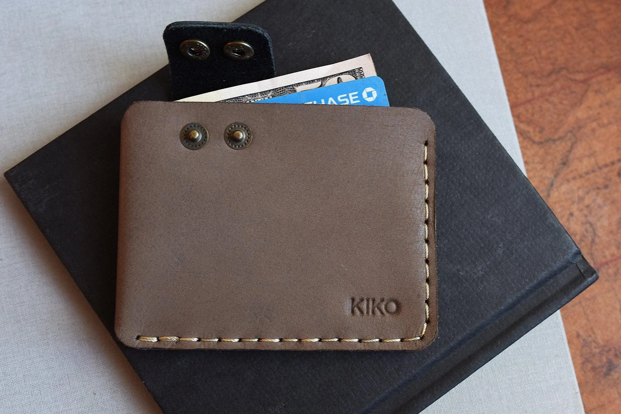 Kiko Leather Card Wallet