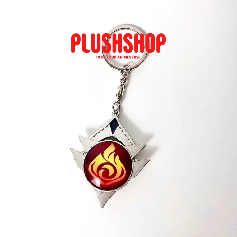 Knave Arlecchino Vision Keychain Necklace