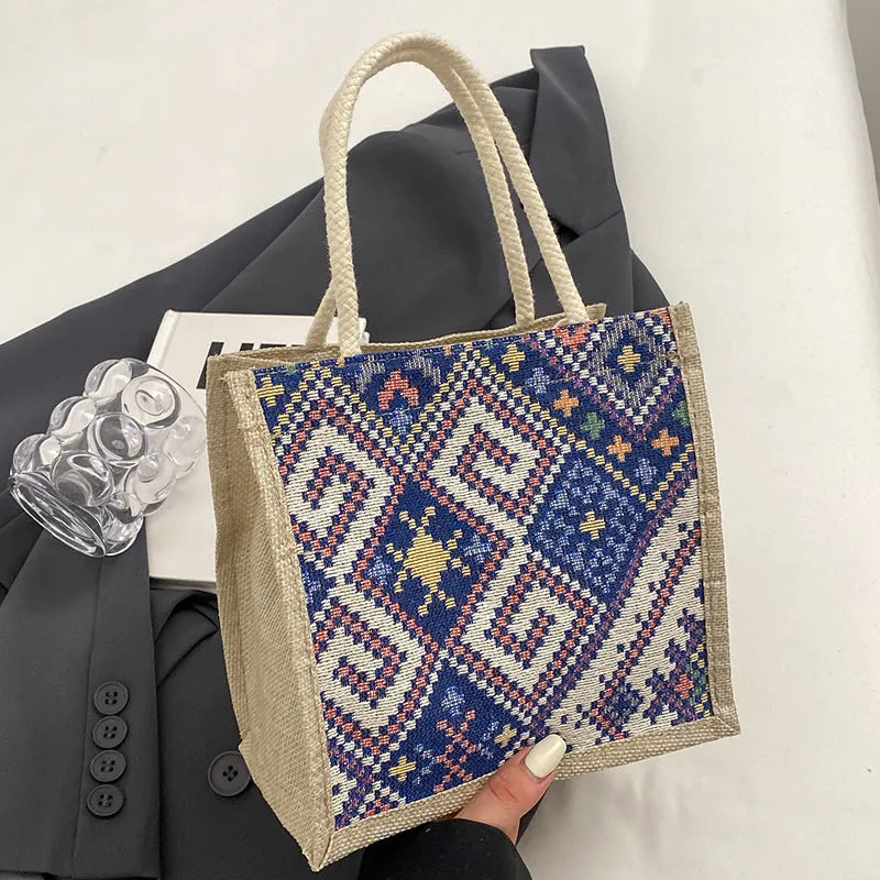 Linen Lunchbox Bag