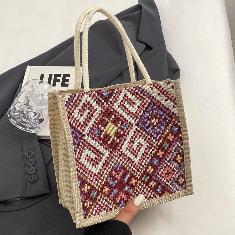 Linen Lunchbox Bag