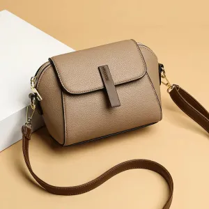 Luxury Solid Color Handbag