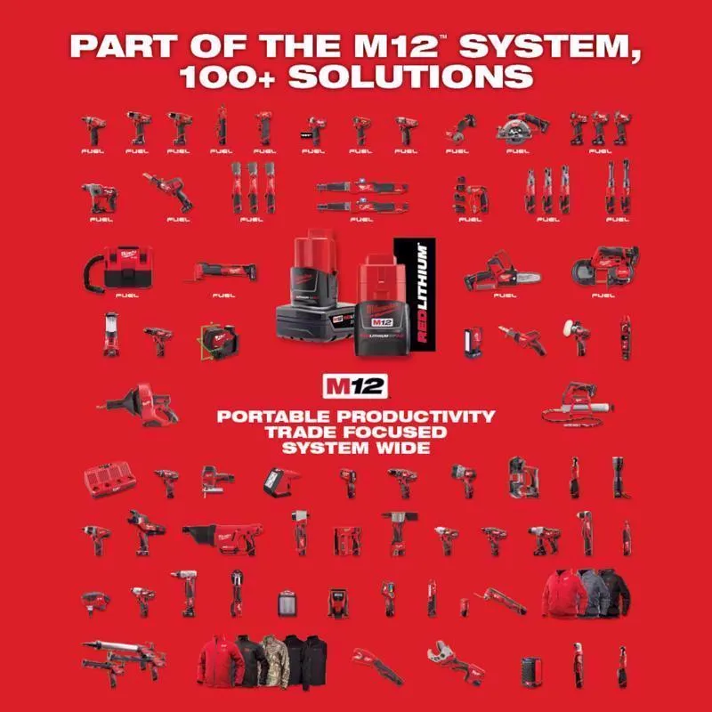 Milwaukee M18/M12 18/12 V 6-Port Rapid Charging Station 1 pc