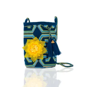 Mini Me Ox Mochila - Embellished Teal & Green