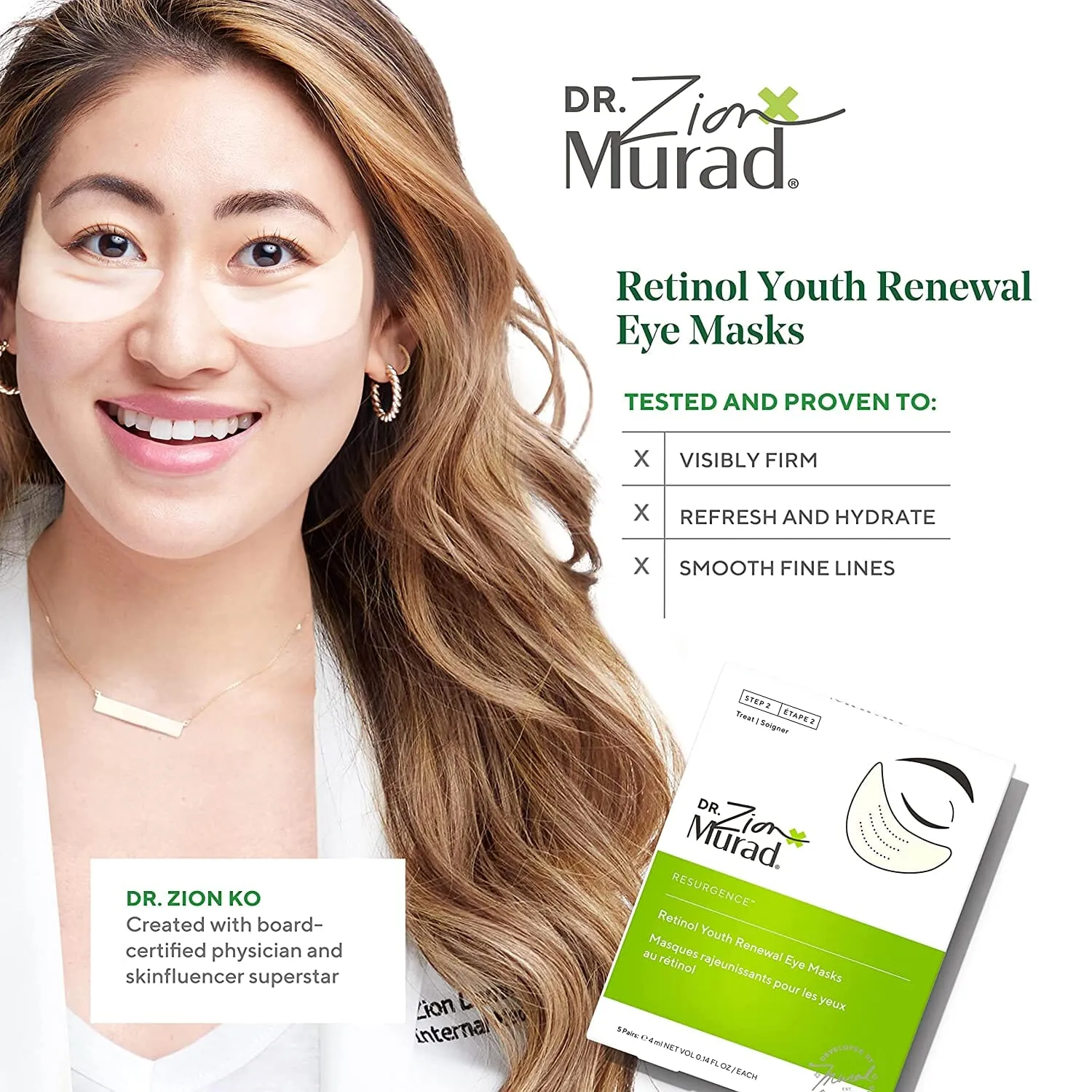 Murad Retinol Youth Renewal Eye Masks (5 Pack)