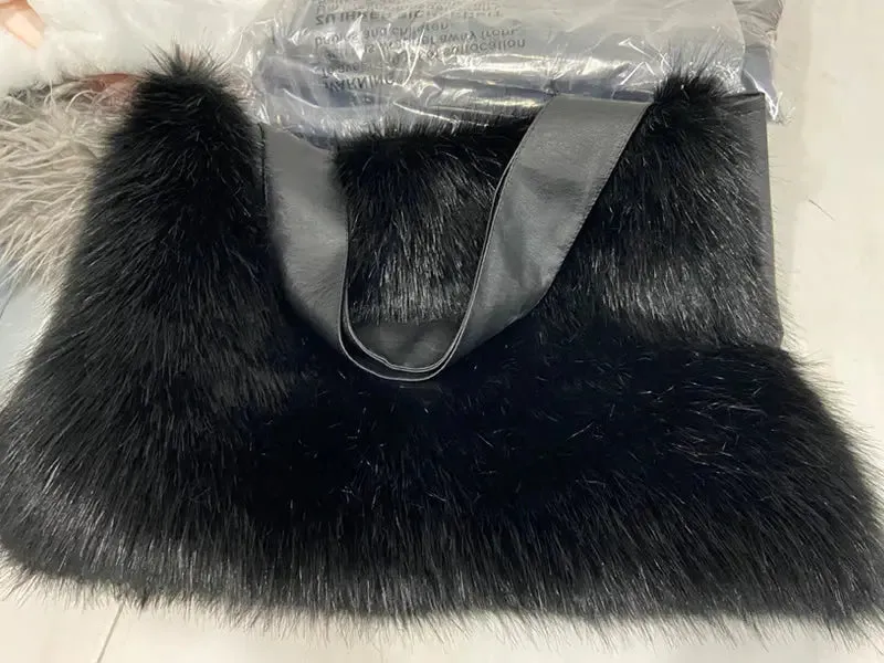 Plush Handbag