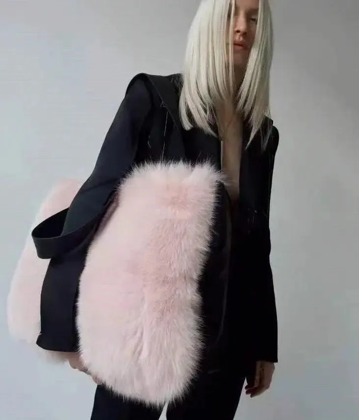 Plush Handbag