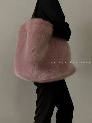 Plush Handbag