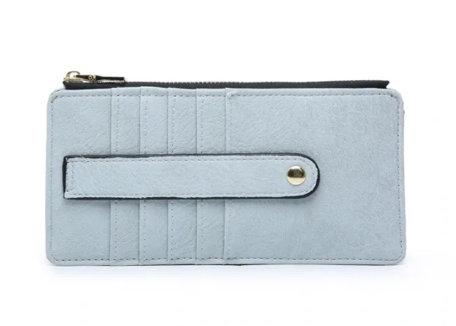 Powder Blue Slim Card Holder
