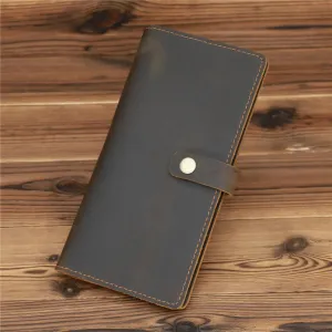 Retro Bifold Multi-card slot Leather Wallet