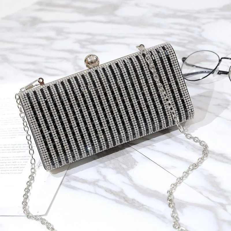 Rhinestone Blinger clutch