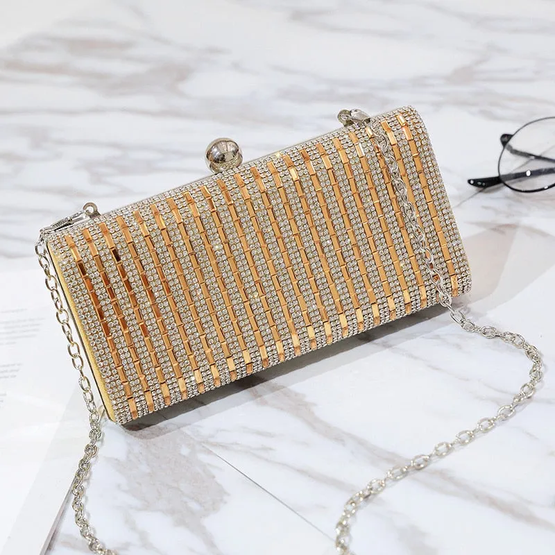 Rhinestone Blinger clutch