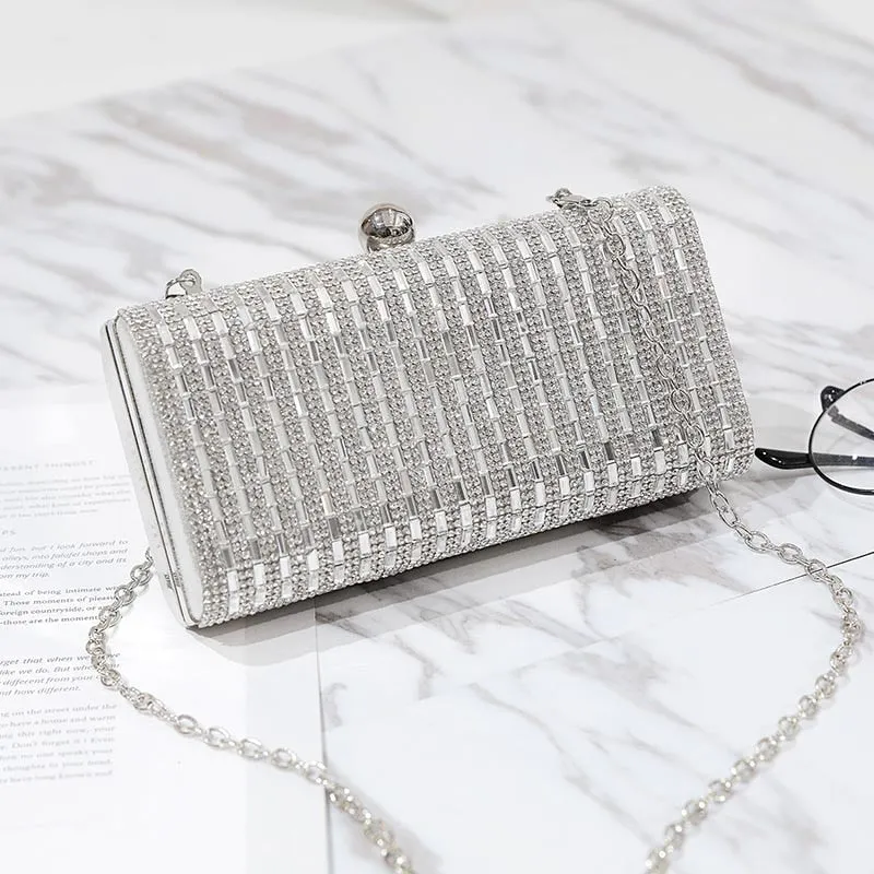 Rhinestone Blinger clutch