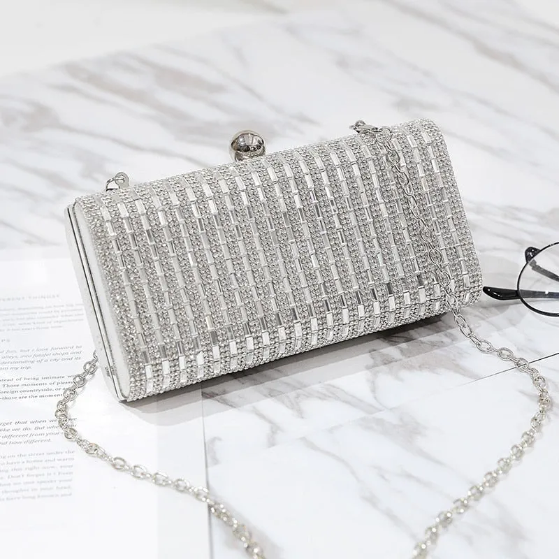 Rhinestone Blinger clutch