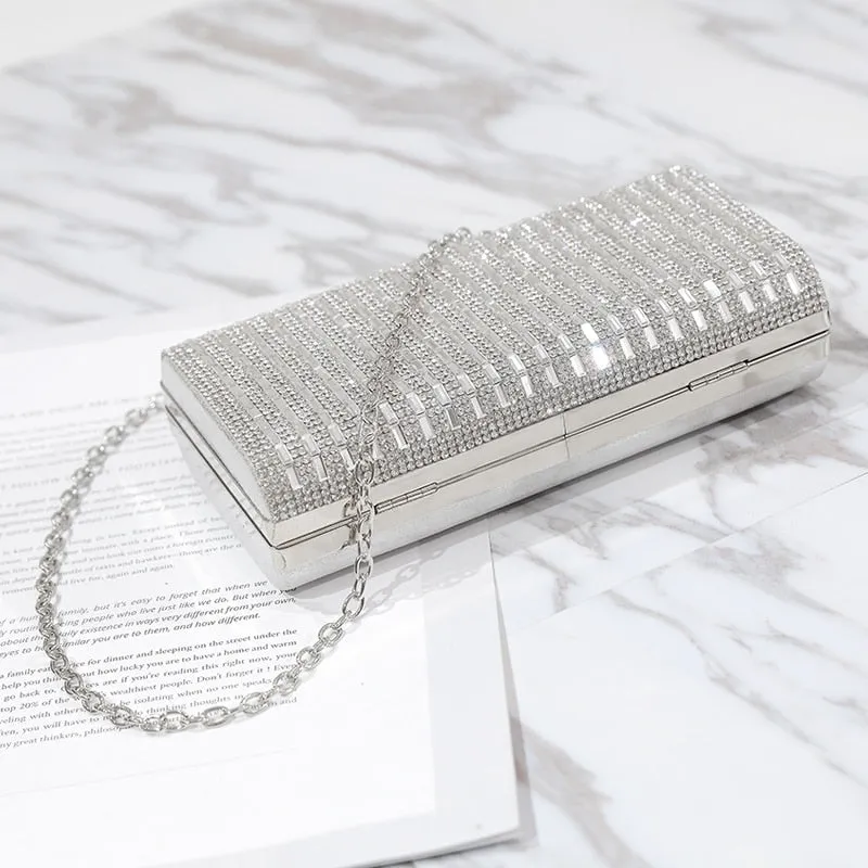 Rhinestone Blinger clutch