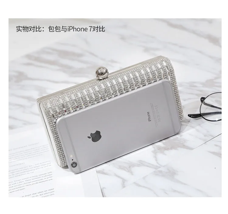Rhinestone Blinger clutch