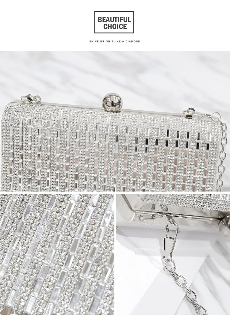 Rhinestone Blinger clutch