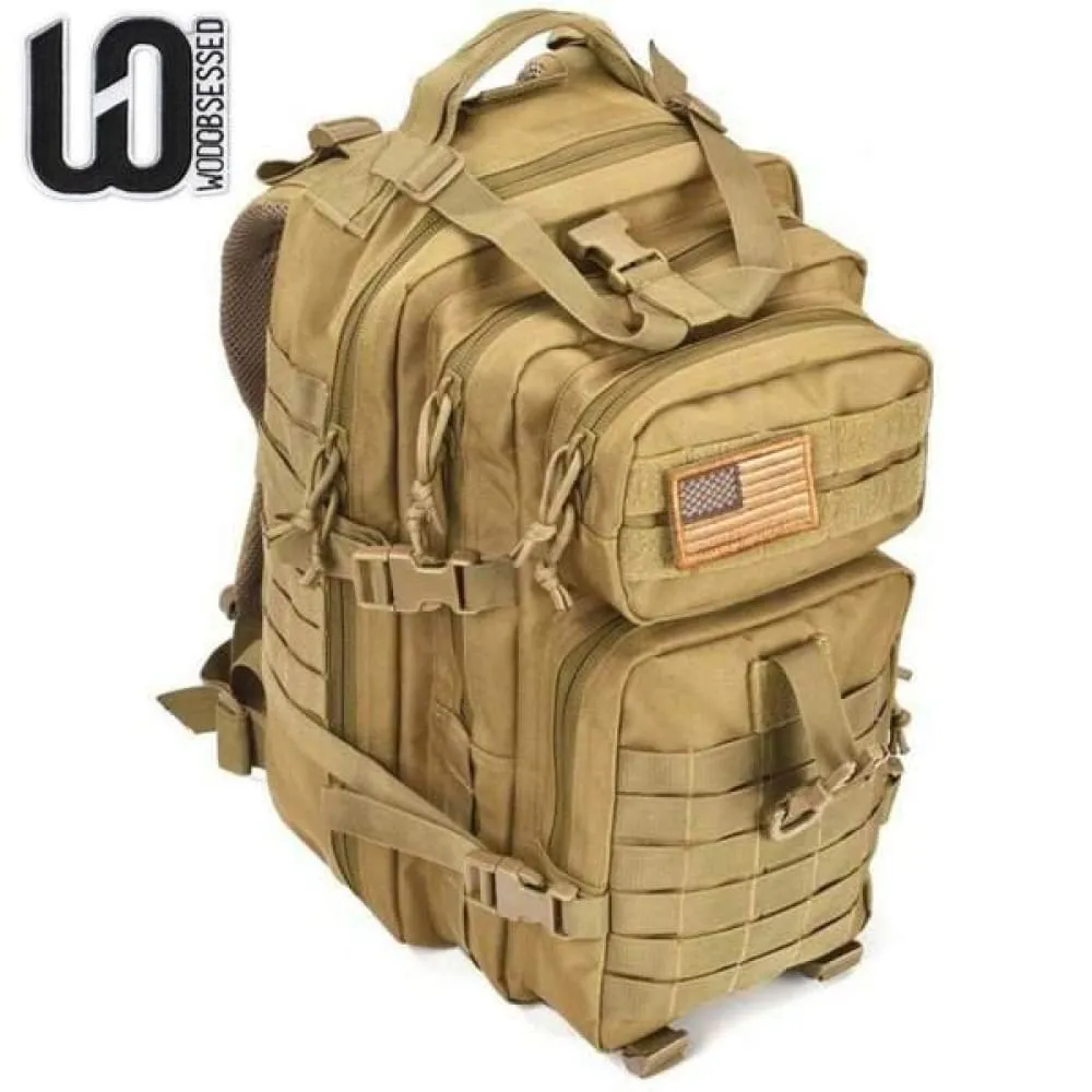 Rover Rucksack With FREE tactical USA flag & WOD Obsessed patches