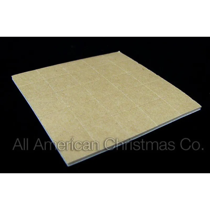 Small Adhesive Pads - 10 Packs of 25