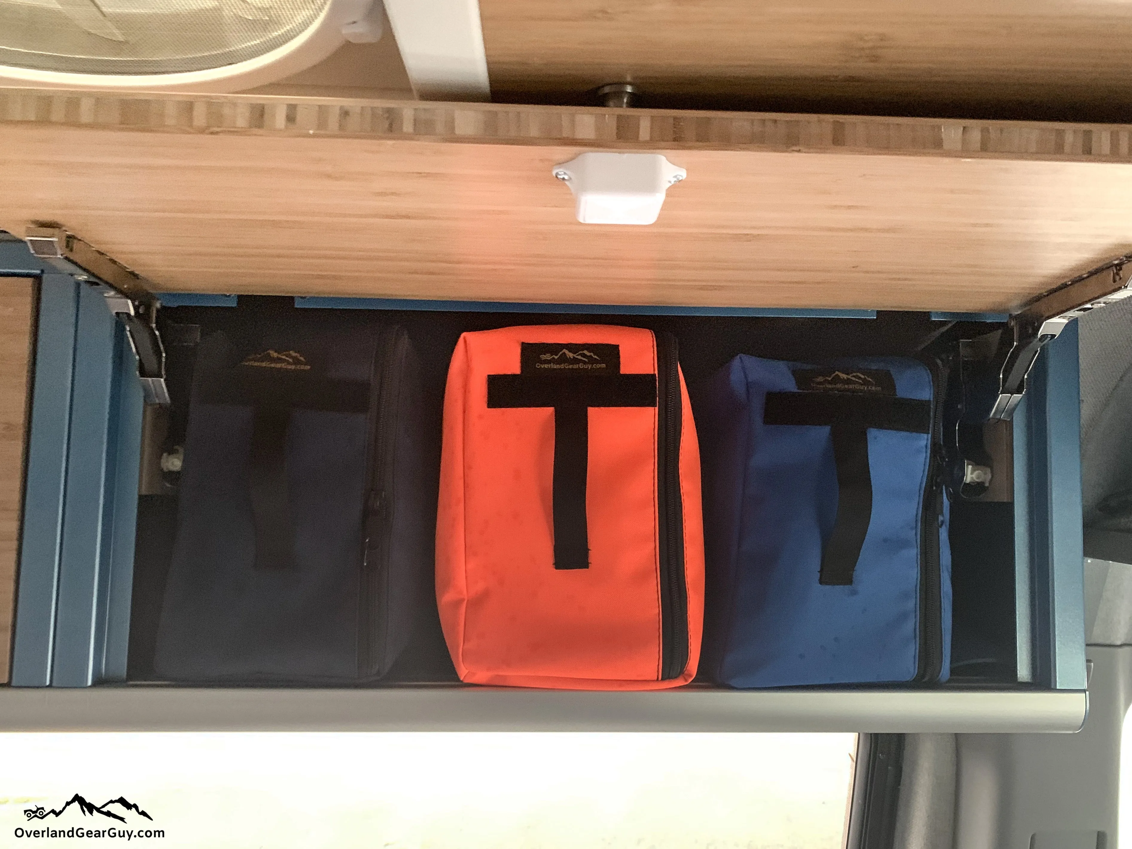 Storyteller Overhead Cabinet Storage Bags