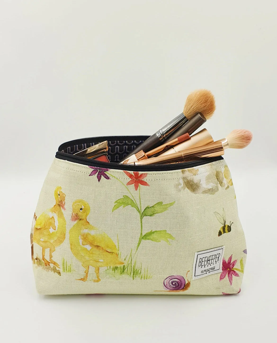 THE LILAC CORDUROY Large Toiletry   Makeup Bag