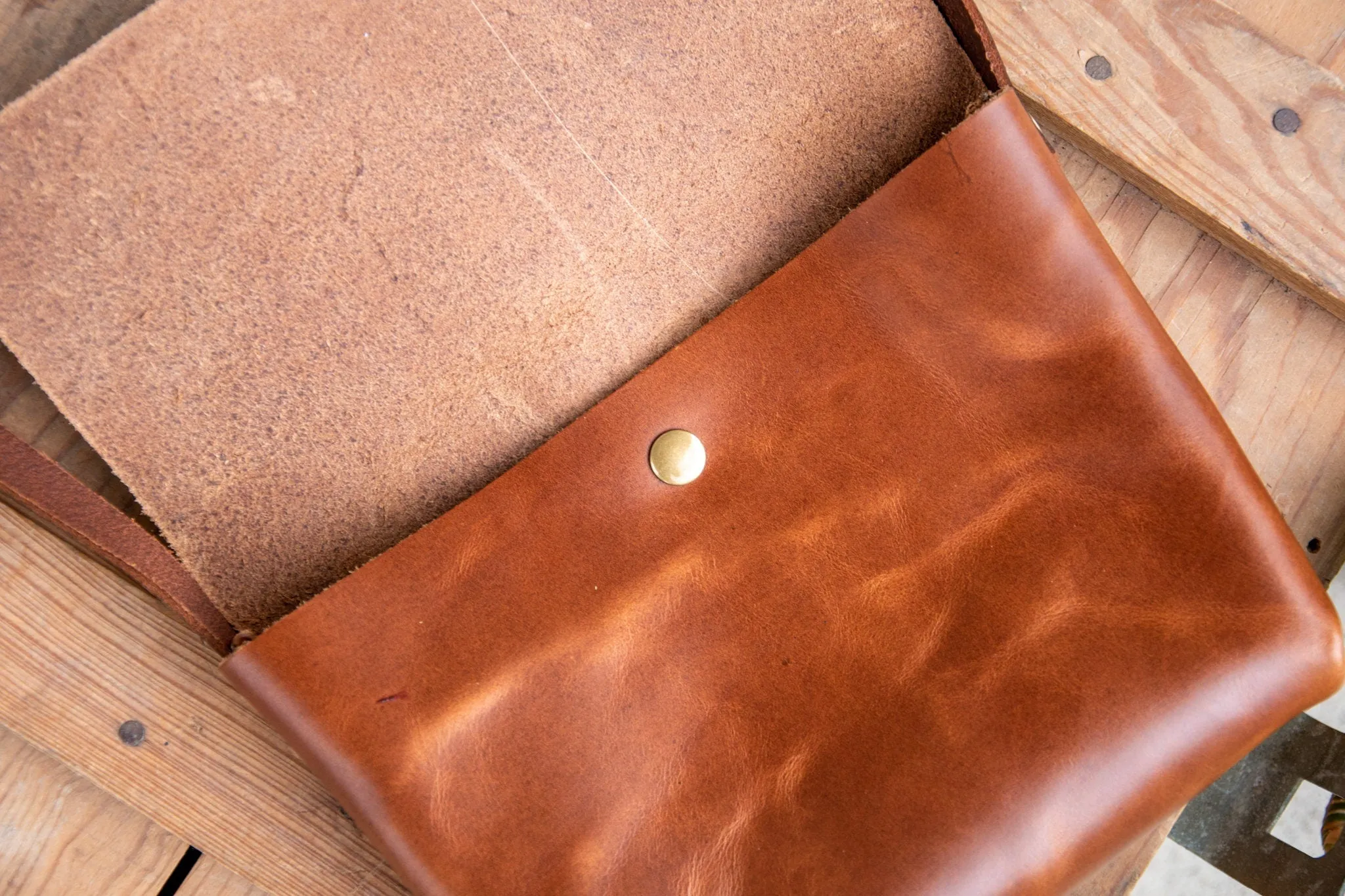 The Original Mini Satchel | Small Crossbody Bag | Made in USA | Lasered Bag with Image