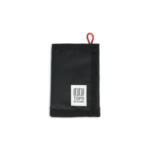 Topo Designs : Tri-Fold Wallet : Black